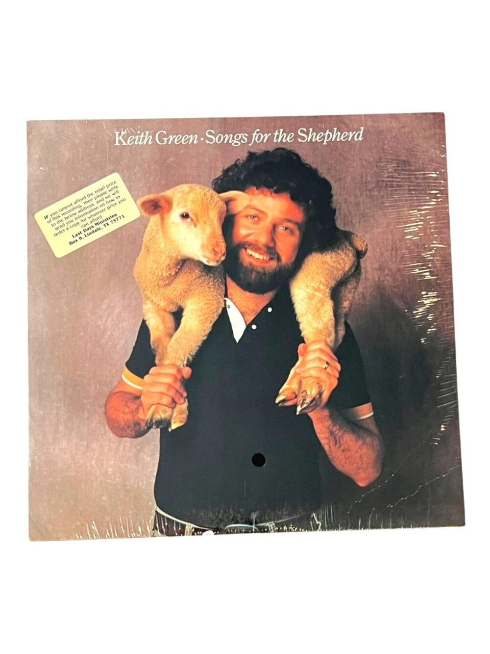Keith Green Songs For The Shepherd 1982 Sparrow LP Vinyl Sealed Christian Music
